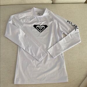 ROXY Whole Hearted Long Sleeve
Rashguard, White, Size Small, NWOT